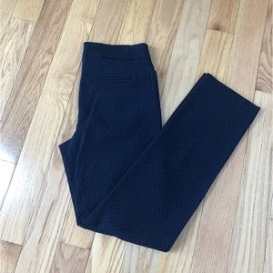 4 for 25$ Designed Navy Blue Straight Leg Pants. Women Size 12.